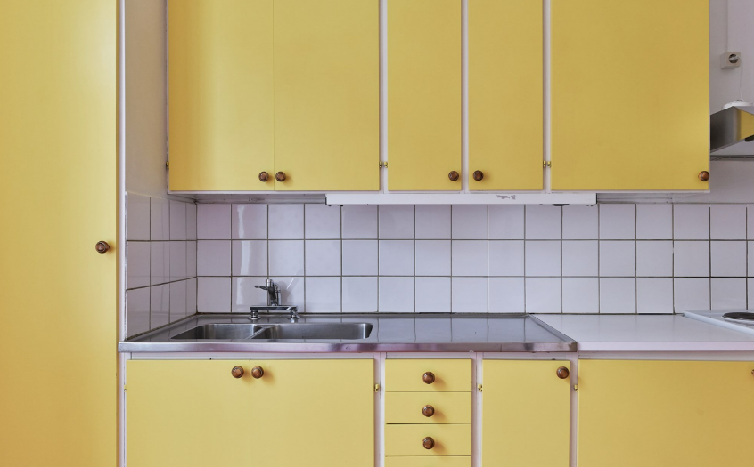 Kök & planlösning före renoveringen